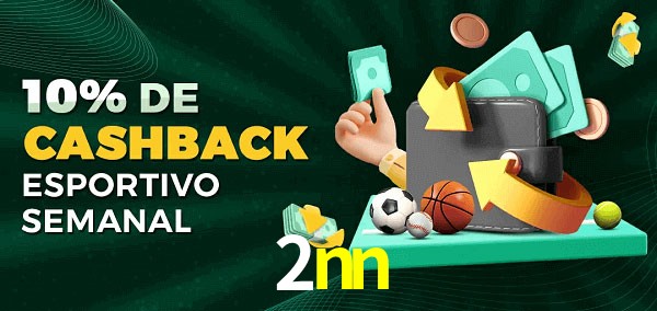 10% de bônus de cashback na 2nn